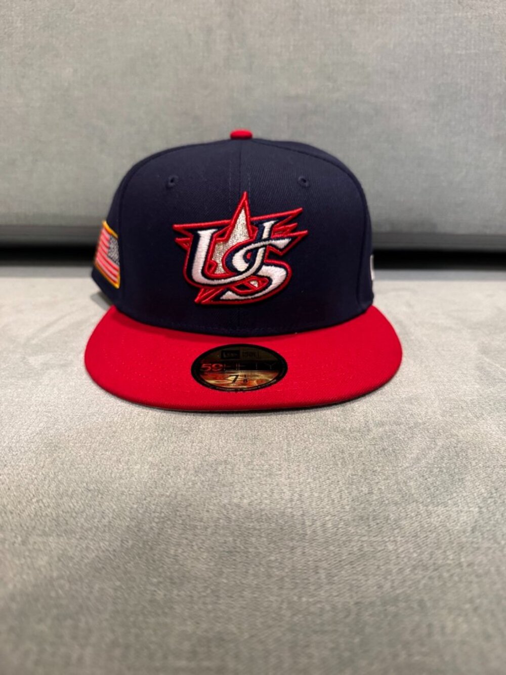 New Era 59FIFTY Team USA World Baseball Classic 2026 Fitted 7 1/8 Navy Red